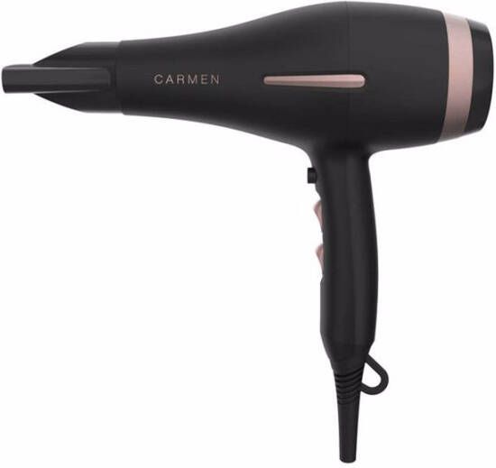 Carmen Ac5210 Föhn 2300 Watt Ion Technologie Zwart/roségoud