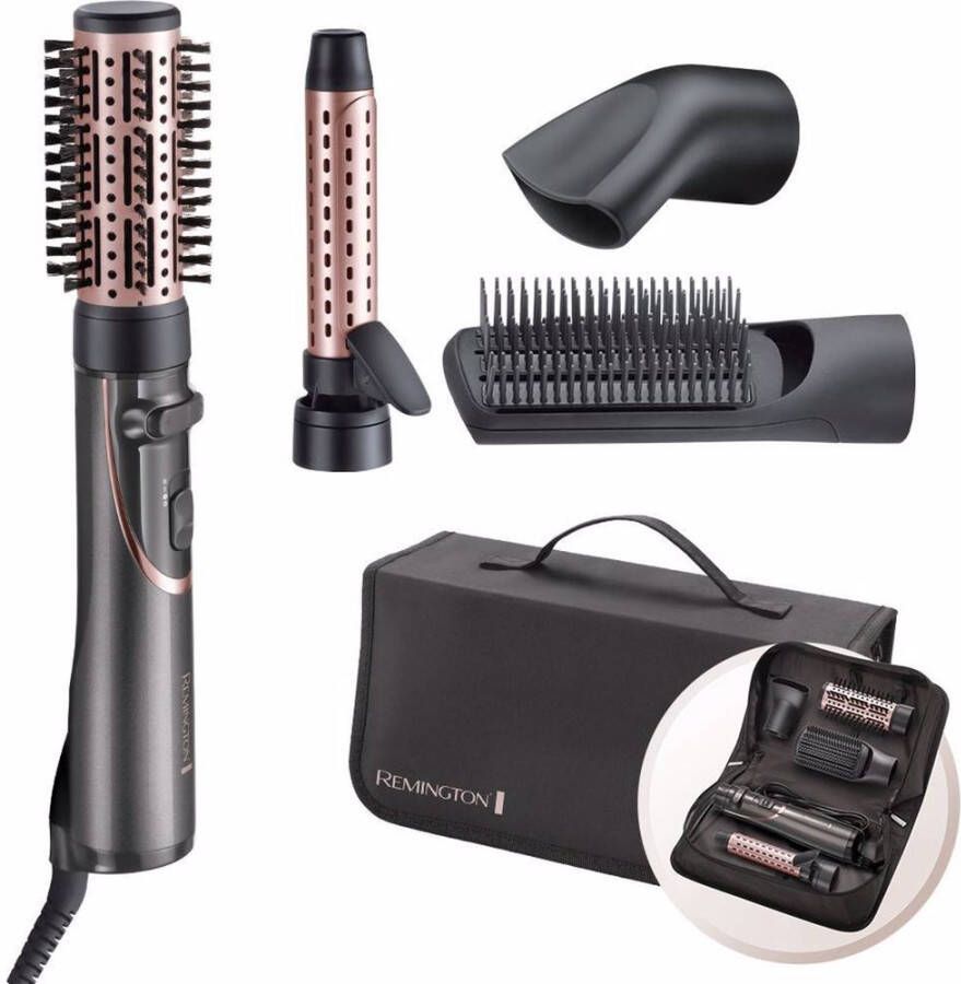 Remington As8606 Curl & Straight Confidence Roterende Föhnborstel/Heteluchtborstel