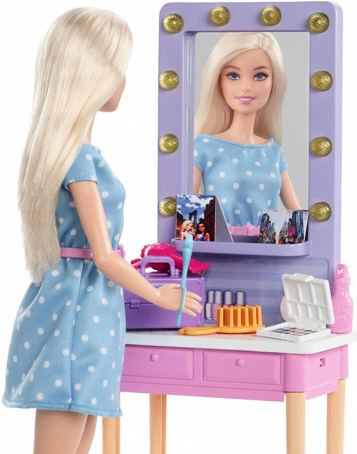 Barbie Speelset Big City Dreams Make uptafel 13 delig