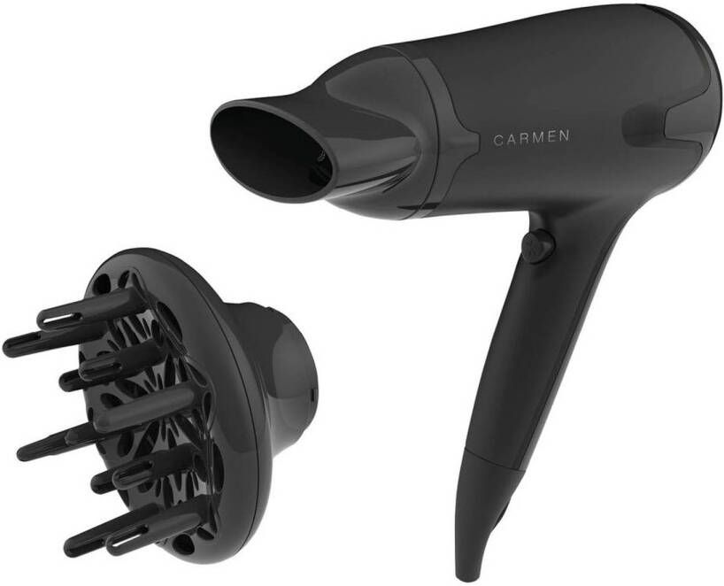 Carmen Hd1695 Föhn 1700 Watt Coolshot Functie Zwart