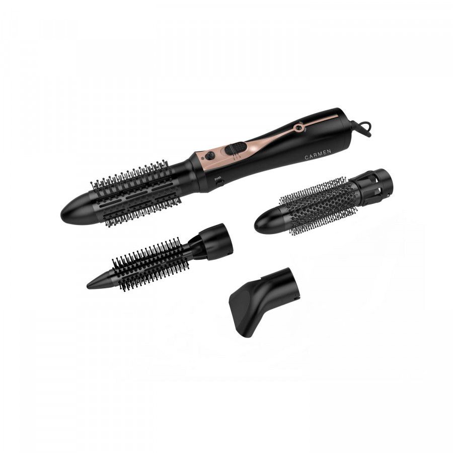 Carmen DC1055 Complete Multi Styler Krulborstel Zwart