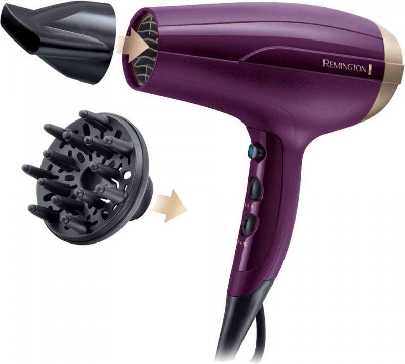 Remington D5219 Your Style Dryer Kit haardroger Paars