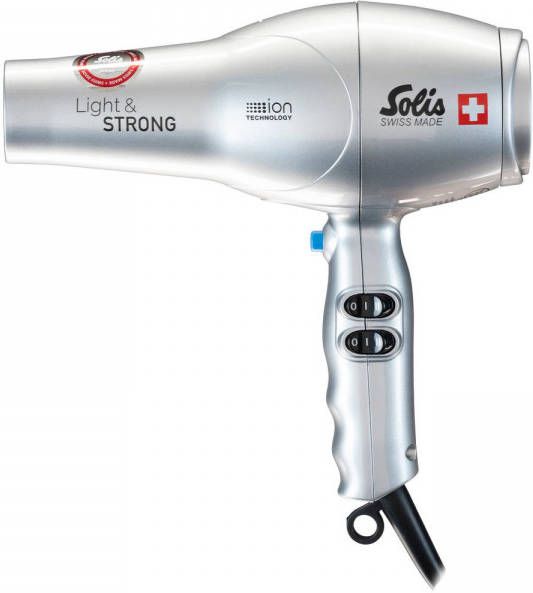 Solis Light & Strong 442 Haardroger Professional Föhn Zilver