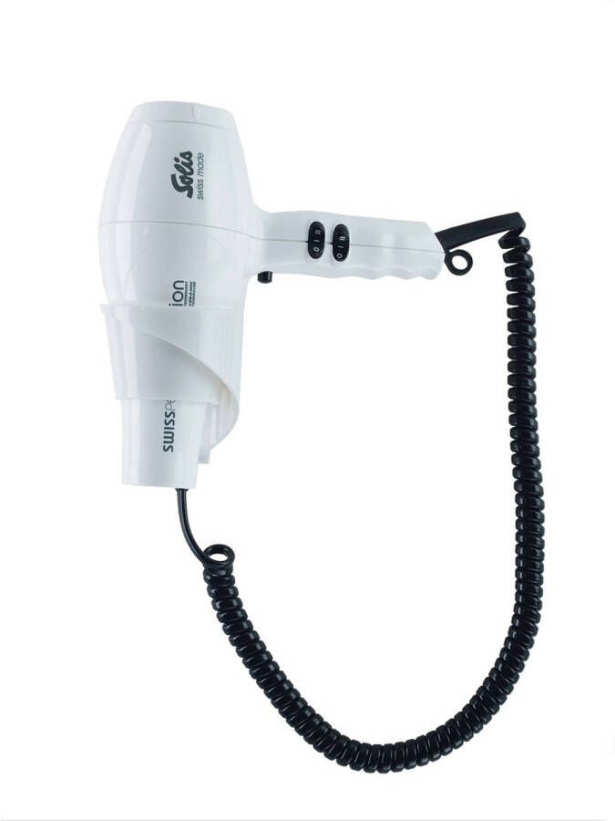 Solis Swiss Perfection Wall Mounted 443 Haardroger Föhn Wit