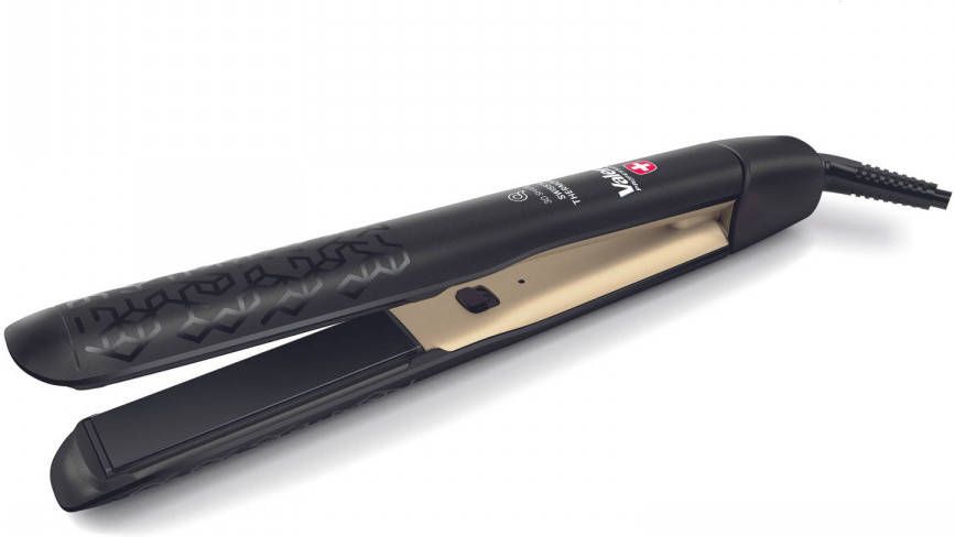 Valera Swiss&apos, x 101.20/i Pulsecare Stijltang Keramische Toermalijn Coating Swiss Made Zwart