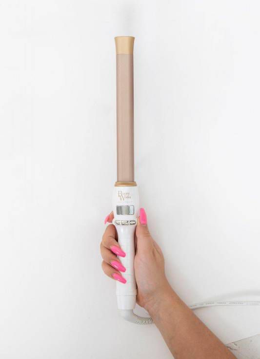 boohoo Beauty Works Flat Iron Curl Bar 25Mm, Goud
