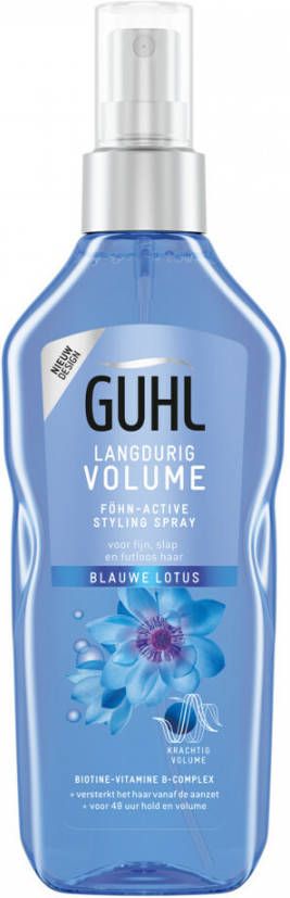 Guhl 24x Fӧhn Active Styling Spray Langdurig Volume 125 ml