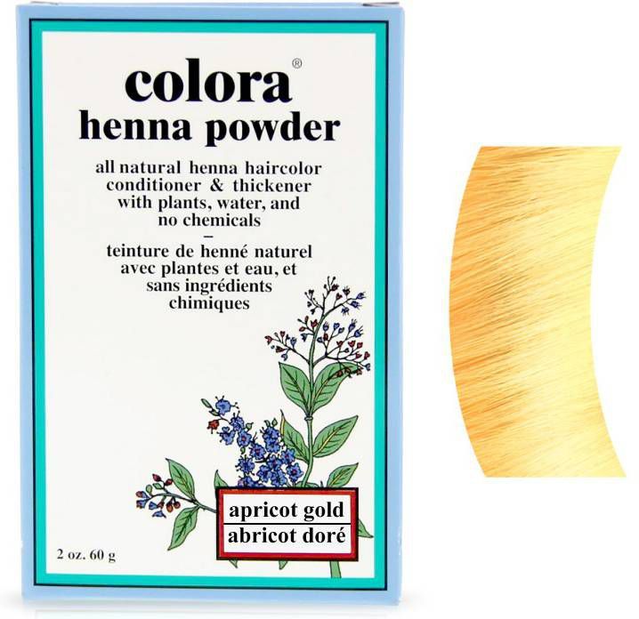Colora Henna Kleurpoeder Buttercup Blonde 60 gr