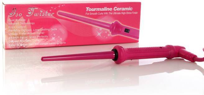 ISO Professional Twister 9 18 mm Krultang Hot Pink