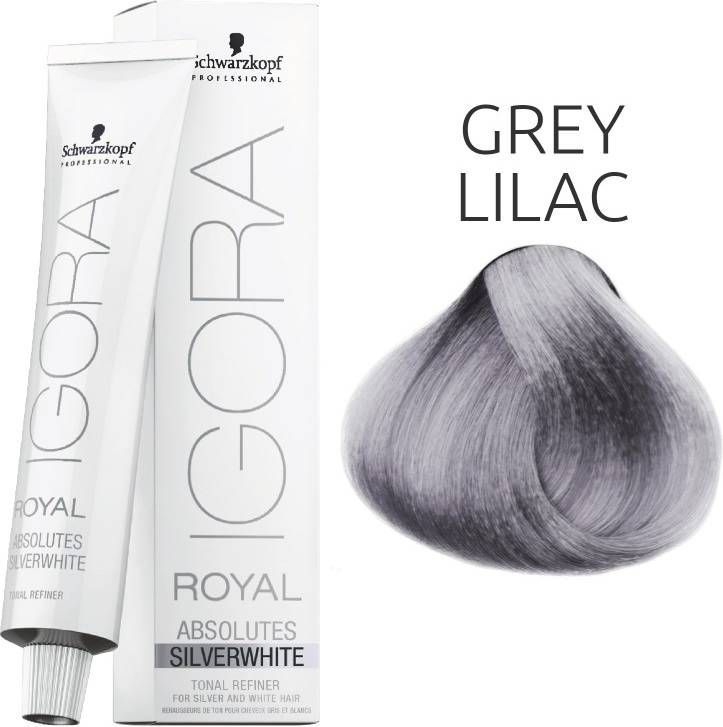 onthouden overhandigen Verhandeling Schwarzkopf Igora Absolutes Silverwhite Grey Lilac 60 ml - Fohn.shop