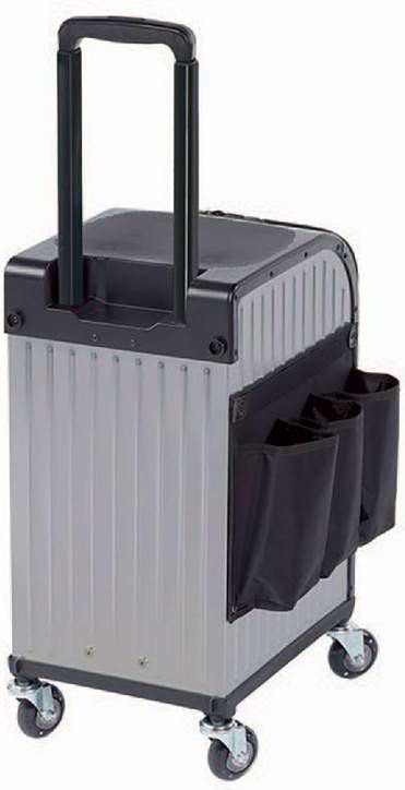 Sibel RollerCoaster StoolCase Silver