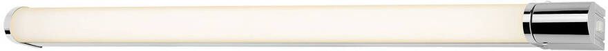 PRIOS Duranis LED spiegellamp, chroom, 98 cm