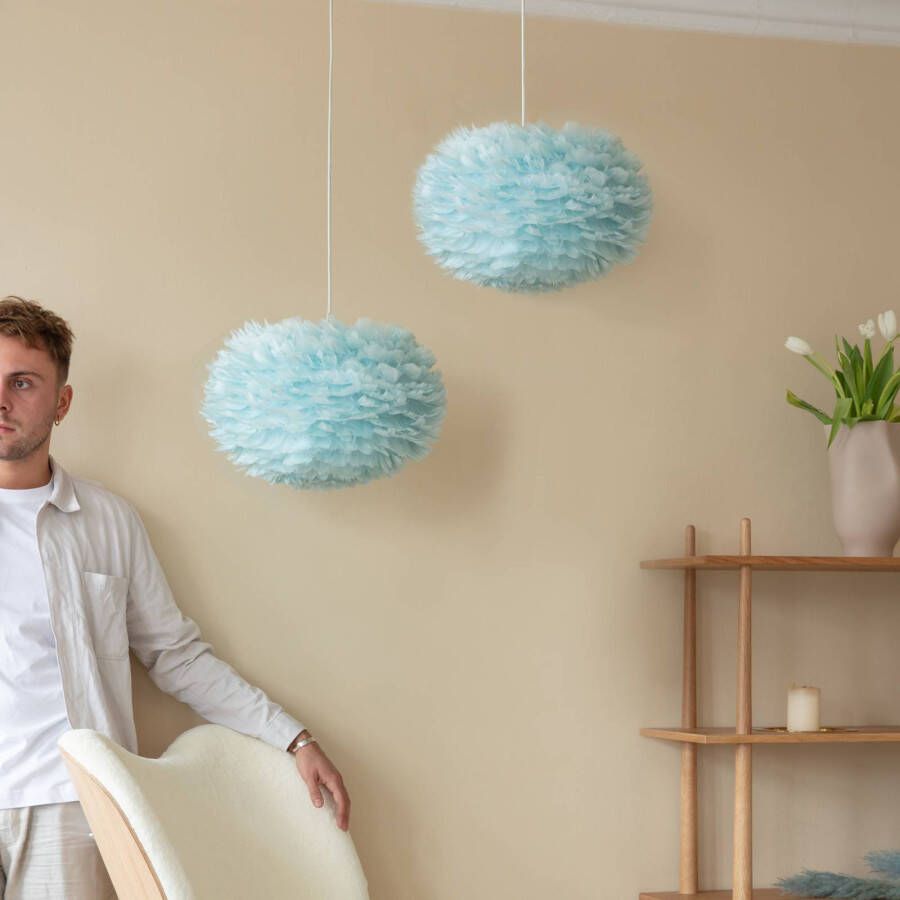 UMAGE Eos medium hanglamp lichtblauw Ø, 45 cm