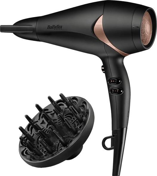 BaByliss Föhn Bronze Shimmer D566e Zwart 2200w