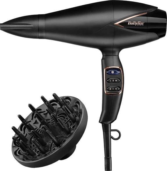 Babyliss Ionic haardroger D665E Salon Air Brilliance met digitale motor