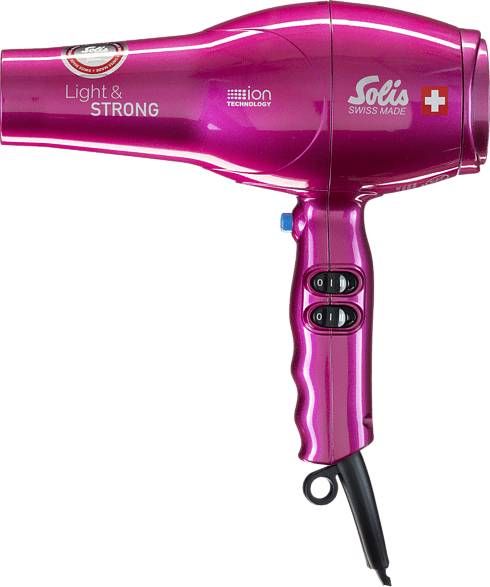 Solis Light & Strong 442 Haardroger Professional Föhn Roze