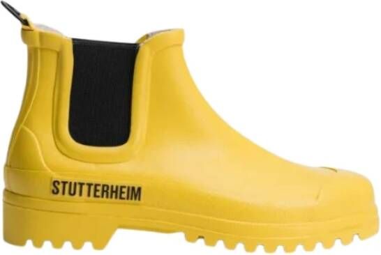 Stutterheim Rainwalker laarzen , Geel, Dames