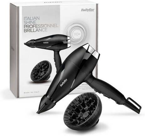 Babyliss Ionic haardroger 6713DE Pro Shine AC haardroger met diffuser