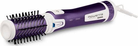Rowenta Stylingborstel met warme lucht CF9530 Brush Activ Volume & Shine Keramische coating, 2 snelheidsinstellingen en koudeluchtstand, 2 keramiekborstels