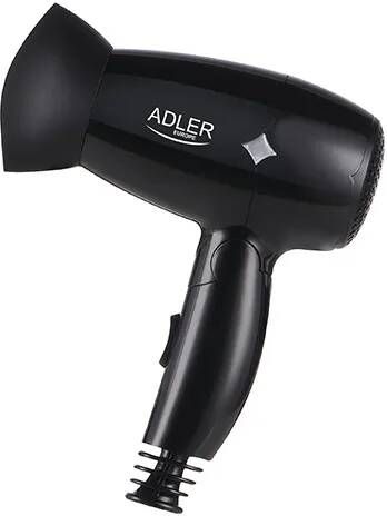 Adler Top Choice Haardroger Zwart 1400 W