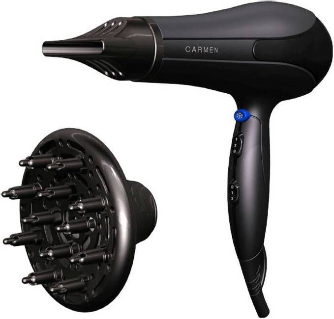 Carmen föhn Smooth Performance HD2365 zwart - Fohn.shop